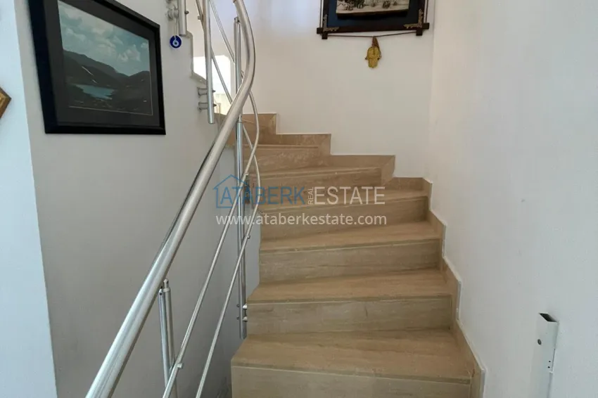 Purchase 3+1 duplex penthouse in Oba, Alanya. Suitable for citizenship and residence permits 9 