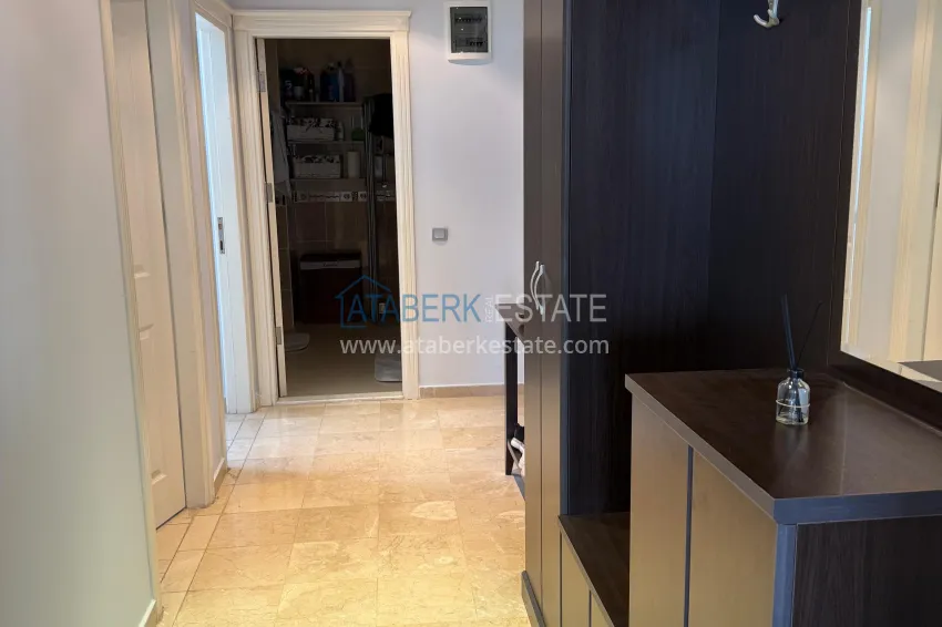 Purchase Furnished 2+1 apartments with sea view on the beachfront - Alanya, Tosmur 1 