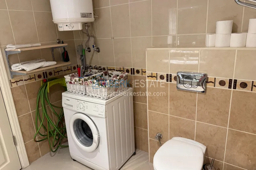 Purchase Furnished 2+1 apartments with sea view on the beachfront - Alanya, Tosmur 12 