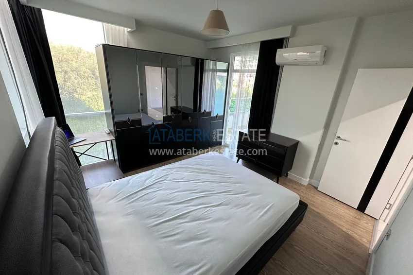 Purchase  Newly furnished three-room apartment after renovation in a residential complex by the river, Kestel, Alanya 12 