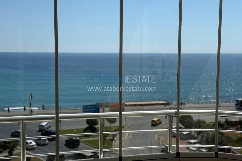 Purchase Furnished 2+1 apartments with sea view on the beachfront - Alanya, Tosmur 15 