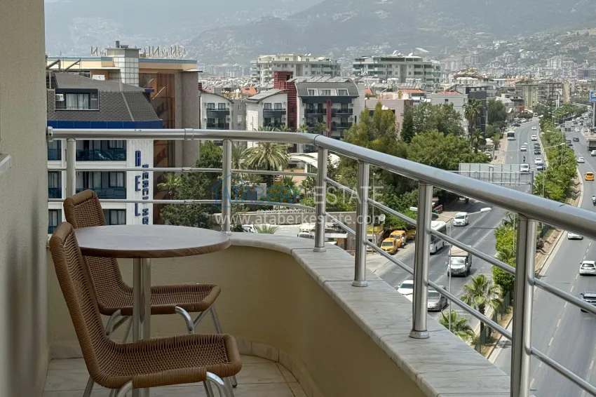 Purchase Furnished 2+1 apartments with sea view on the beachfront - Alanya, Tosmur 17 