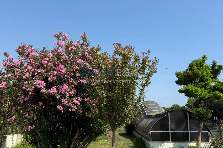 Newly furnished three-room apartment after renovation in a residential complex by the river, Kestel, Alanya 16 