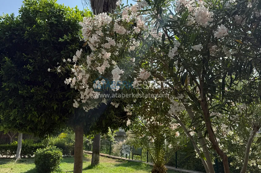 Newly furnished three-room apartment after renovation in a residential complex by the river, Kestel, Alanya 17 