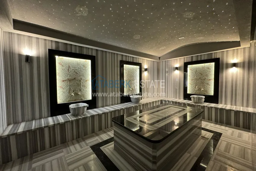 Linear 3+1 apartments in a modern complex - Alanya, Kargicak 15 