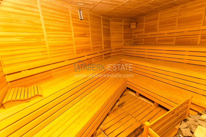 Furnished 2+1 apartments with sea view on the beachfront - Alanya, Tosmur 17 