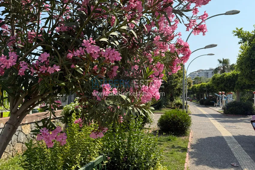 Newly furnished three-room apartment after renovation in a residential complex by the river, Kestel, Alanya 20 