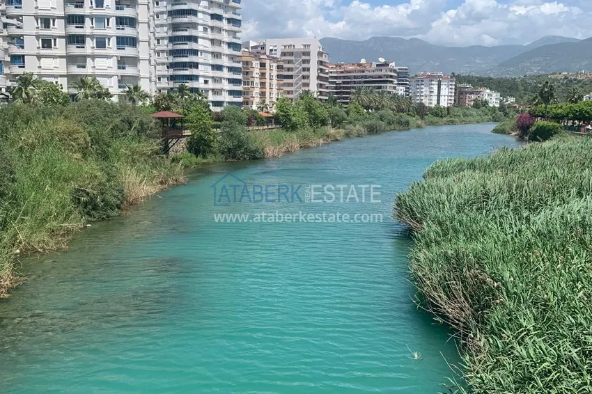 Newly furnished three-room apartment after renovation in a residential complex by the river, Kestel, Alanya 22 