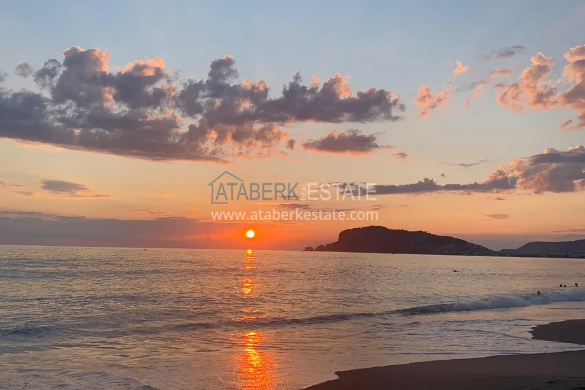 Newly furnished three-room apartment after renovation in a residential complex by the river, Kestel, Alanya 27 