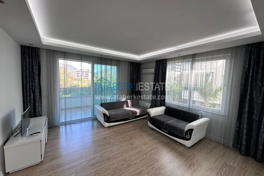 Purchase  Newly furnished three-room apartment after renovation in a residential complex by the river, Kestel, Alanya 6 