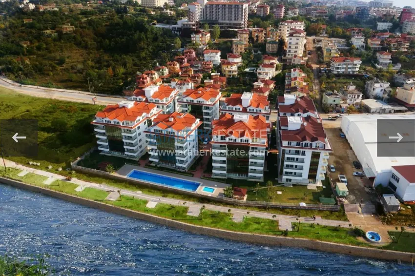 Newly furnished three-room apartment after renovation in a residential complex by the river, Kestel, Alanya 3 