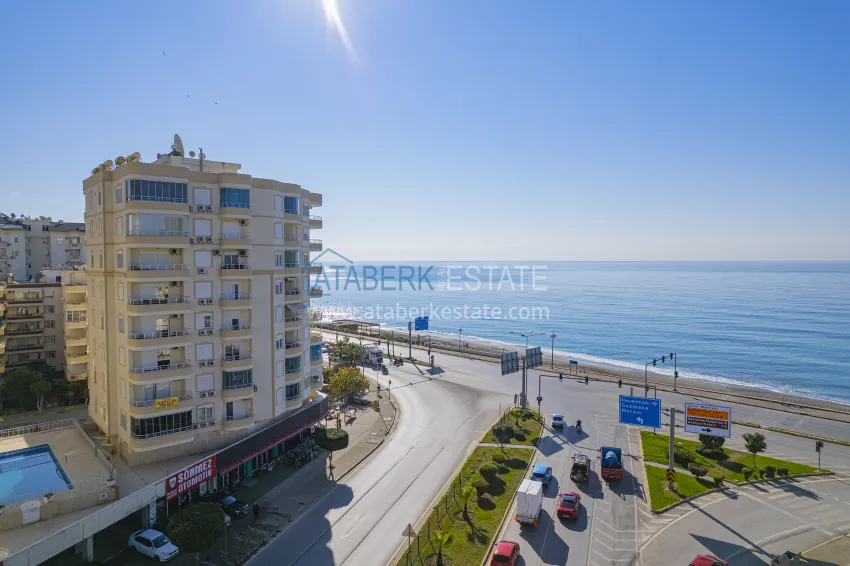 Furnished 2+1 apartments with sea view on the beachfront - Alanya, Tosmur 4 