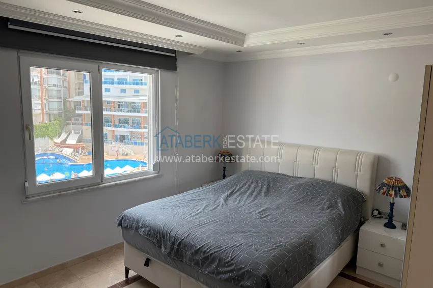 Purchase Furnished 2+1 apartments with sea view on the beachfront - Alanya, Tosmur 6 