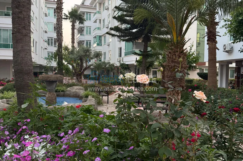 Newly furnished three-room apartment after renovation in a residential complex by the river, Kestel, Alanya 8 