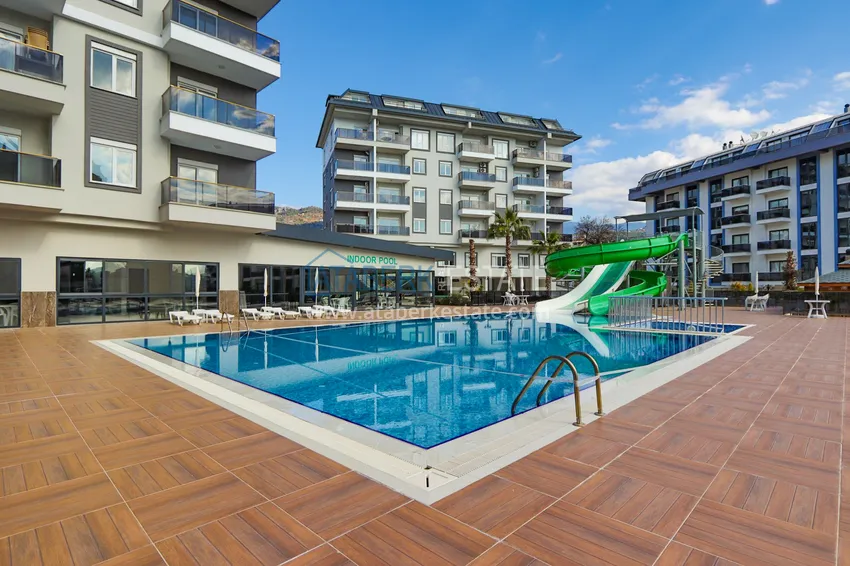 2+1 duplex with furniture in a modern residential complex - Upper Oba, Alanya. Suitable for obtaining a residence permit 10 