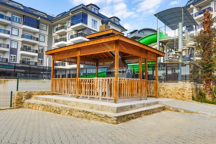 2+1 duplex with furniture in a modern residential complex - Upper Oba, Alanya. Suitable for obtaining a residence permit 16 