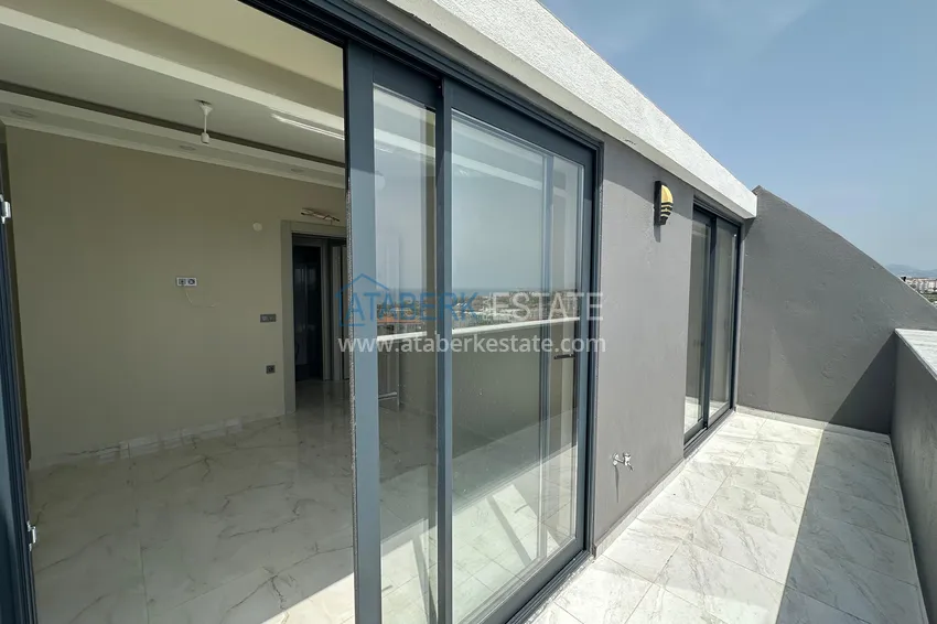 Purchase  2+1 duplex penthouse with sea and fortress views - Tosmur, Alanya. Suitable for a residence permit 19 