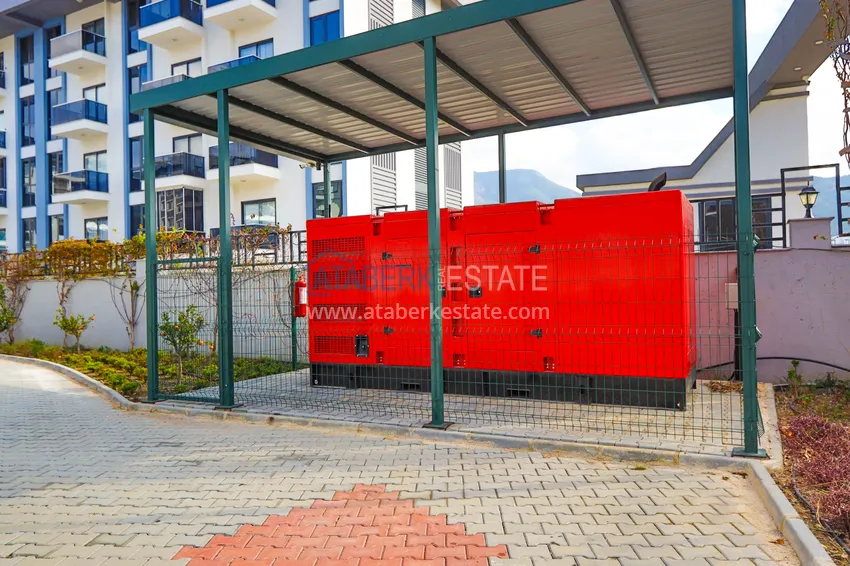 2+1 duplex with furniture in a modern residential complex - Upper Oba, Alanya. Suitable for obtaining a residence permit 20 