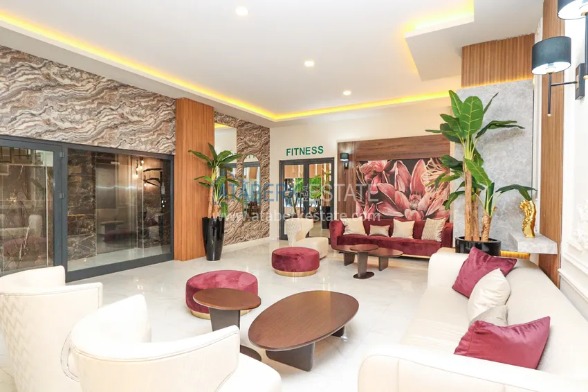 2+1 duplex with furniture in a modern residential complex - Upper Oba, Alanya. Suitable for obtaining a residence permit 22 