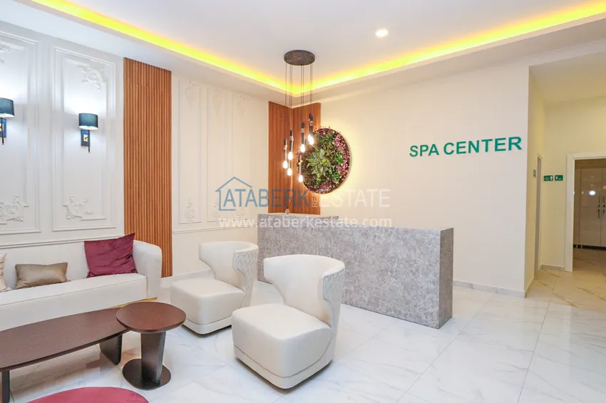 2+1 duplex with furniture in a modern residential complex - Upper Oba, Alanya. Suitable for obtaining a residence permit 24 