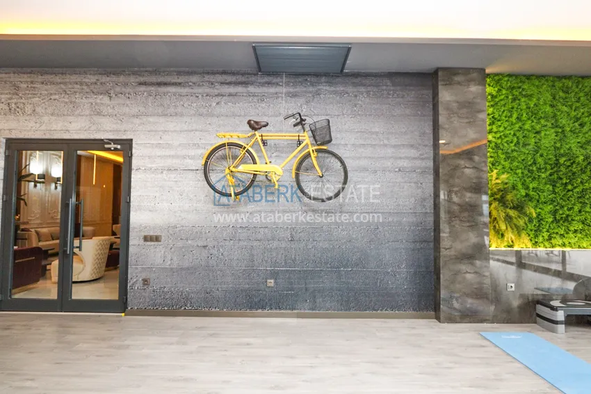 2+1 duplex with furniture in a modern residential complex - Upper Oba, Alanya. Suitable for obtaining a residence permit 25 