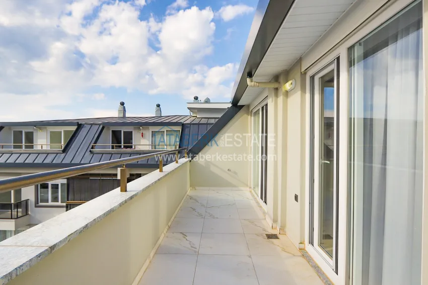 Purchase 2+1 duplex with furniture in a modern residential complex - Upper Oba, Alanya. Suitable for obtaining a residence permit 25 