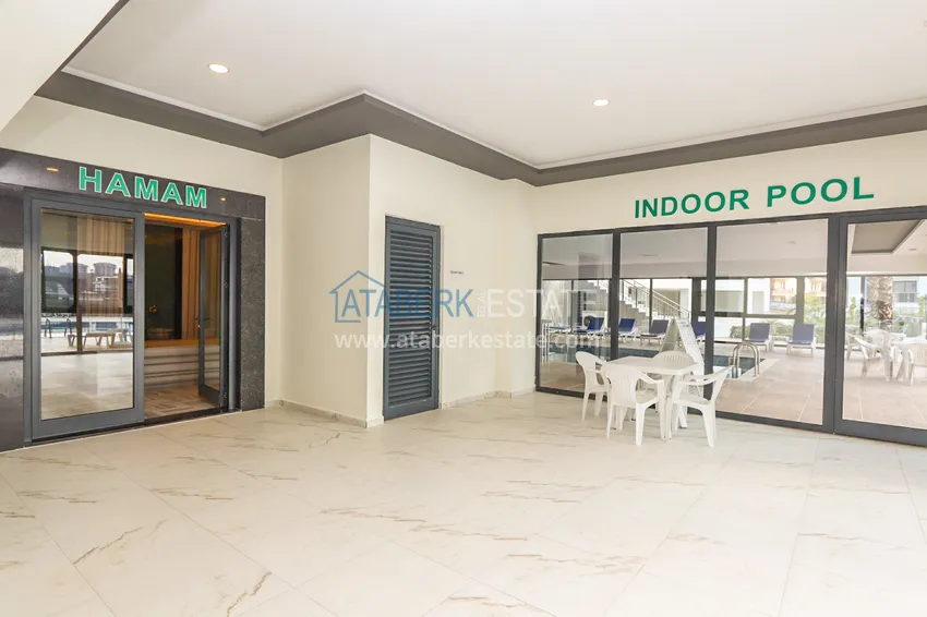 2+1 duplex with furniture in a modern residential complex - Upper Oba, Alanya. Suitable for obtaining a residence permit 30 