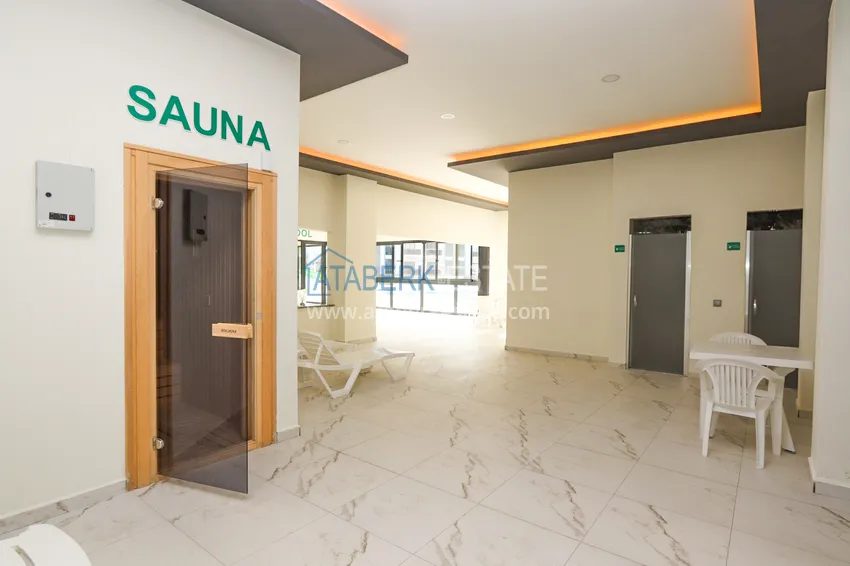 2+1 duplex with furniture in a modern residential complex - Upper Oba, Alanya. Suitable for obtaining a residence permit 32 