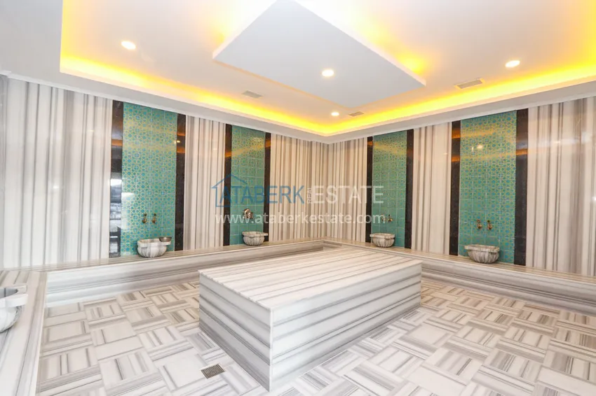 2+1 duplex with furniture in a modern residential complex - Upper Oba, Alanya. Suitable for obtaining a residence permit 33 