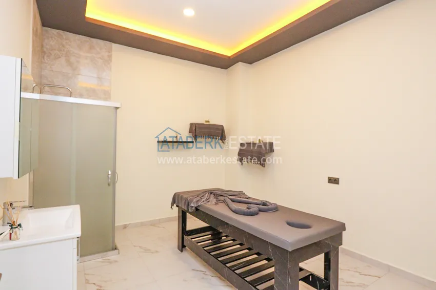 2+1 duplex with furniture in a modern residential complex - Upper Oba, Alanya. Suitable for obtaining a residence permit 35 