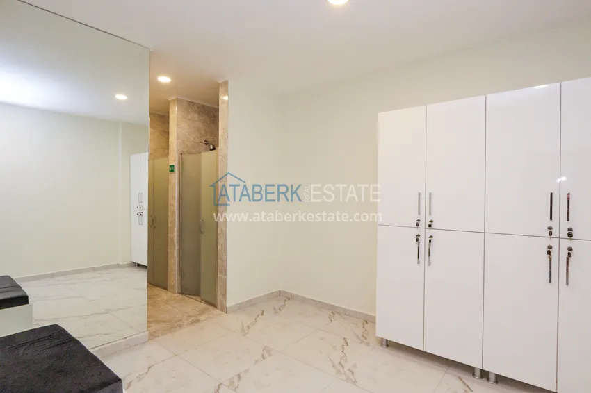 2+1 duplex with furniture in a modern residential complex - Upper Oba, Alanya. Suitable for obtaining a residence permit 38 