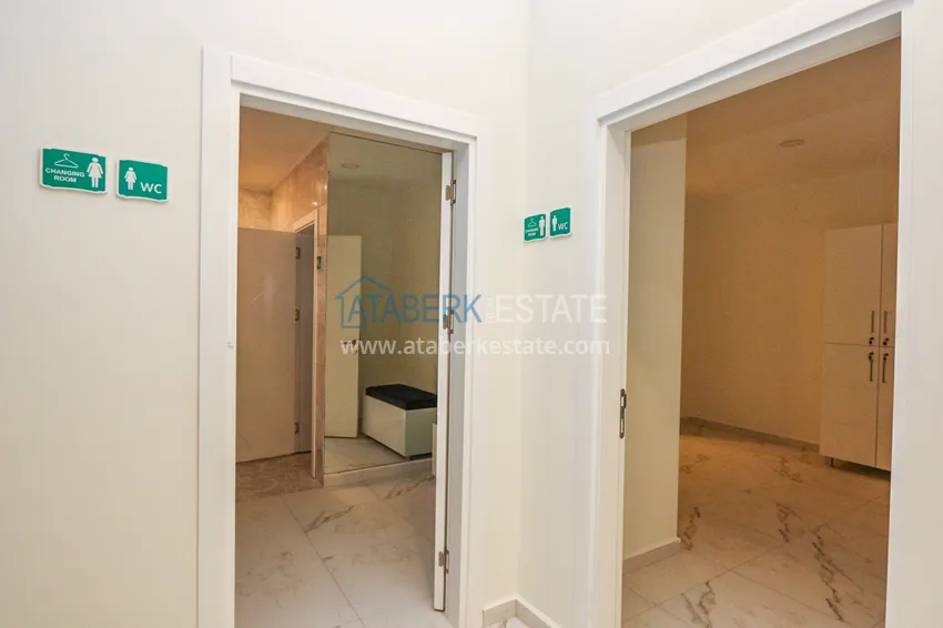 2+1 duplex with furniture in a modern residential complex - Upper Oba, Alanya. Suitable for obtaining a residence permit 39 