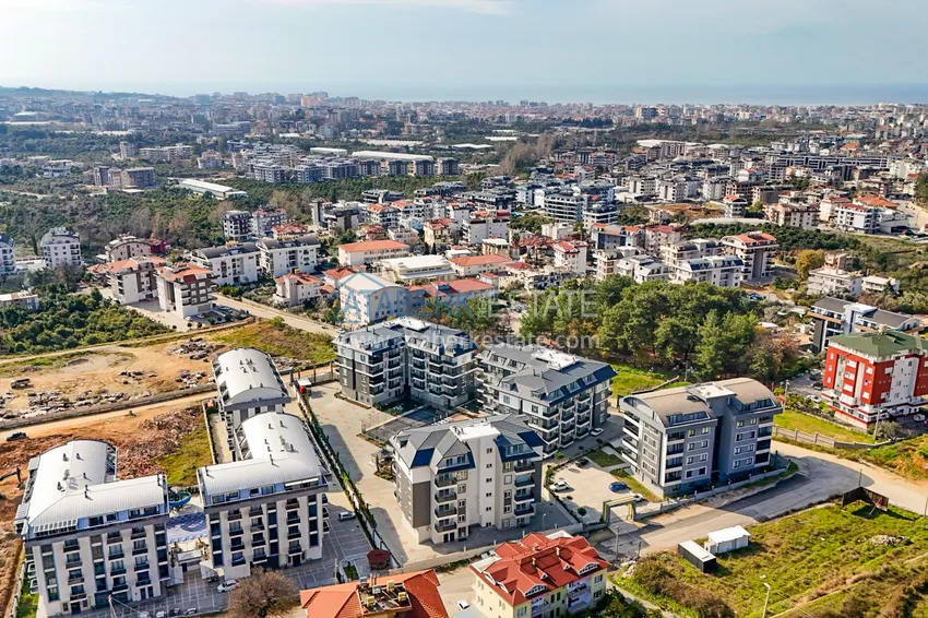 2+1 duplex with furniture in a modern residential complex - Upper Oba, Alanya. Suitable for obtaining a residence permit 3 