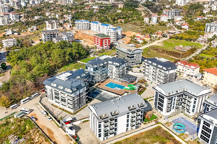 2+1 duplex with furniture in a modern residential complex - Upper Oba, Alanya. Suitable for obtaining a residence permit 4 