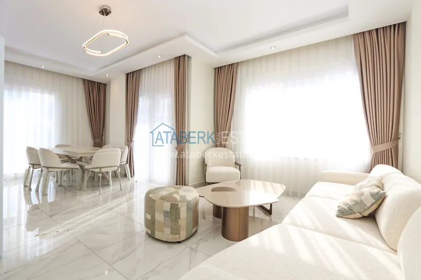 Purchase 2+1 duplex with furniture in a modern residential complex - Upper Oba, Alanya. Suitable for obtaining a residence permit 4 