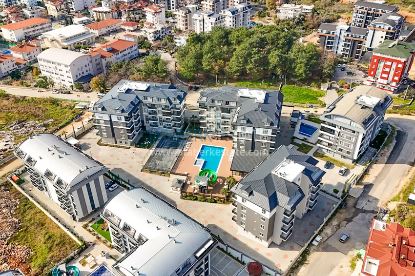 2+1 duplex with furniture in a modern residential complex - Upper Oba, Alanya. Suitable for obtaining a residence permit 5 
