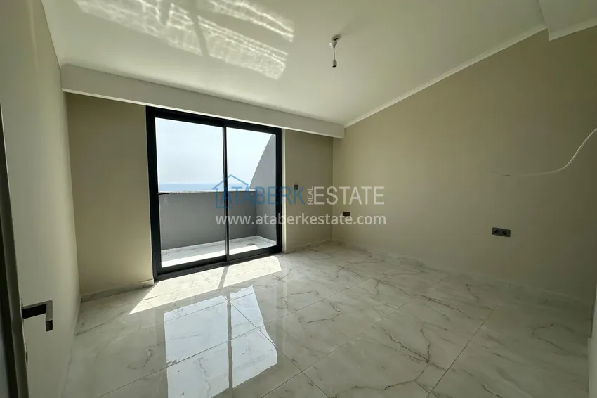 Purchase  2+1 duplex penthouse with sea and fortress views - Tosmur, Alanya. Suitable for a residence permit 6 