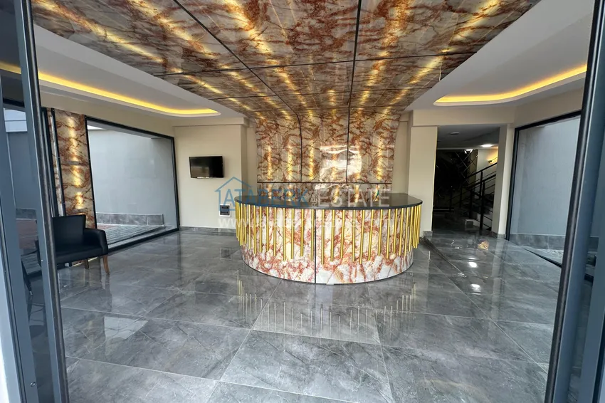 2+1 duplex penthouse with sea and fortress views - Tosmur, Alanya. Suitable for a residence permit 8 