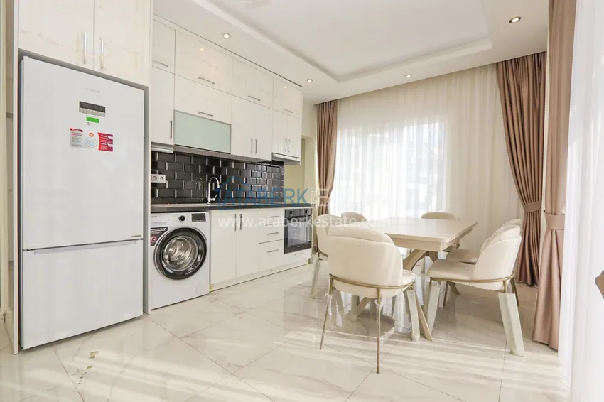 Purchase 2+1 duplex with furniture in a modern residential complex - Upper Oba, Alanya. Suitable for obtaining a residence permit 8 