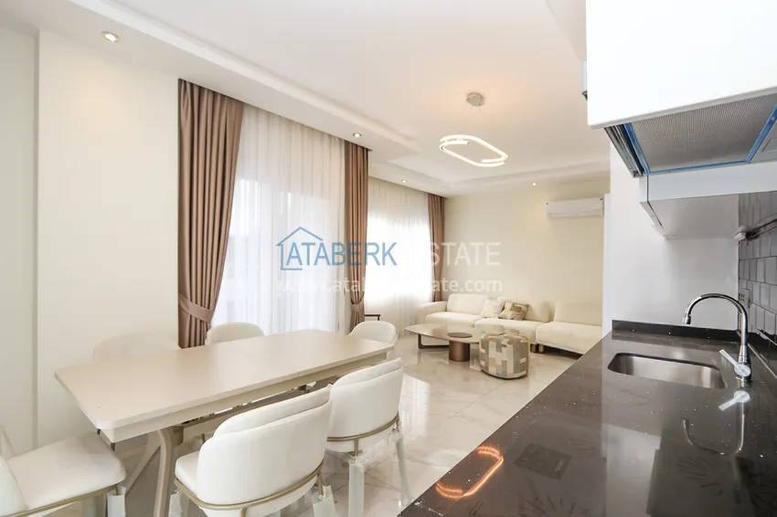 Purchase 2+1 duplex with furniture in a modern residential complex - Upper Oba, Alanya. Suitable for obtaining a residence permit 9 
