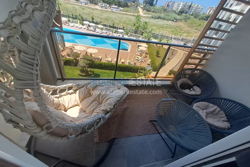 Purchase  1+1 turnkey apartment in luxury residence with rich infrastructure - Avsallar, Alanya 9 