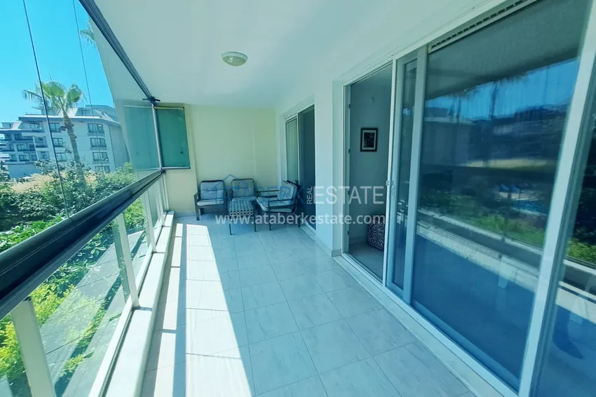 Purchase  1+1 furnished apartment in Oba, Alanya - glazed balcony, 1st floor  11 