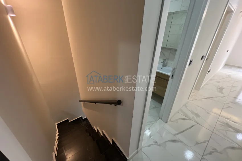 Purchase 3+1 reverse duplex with fine finishing - Kargicak district, Alanya 11 