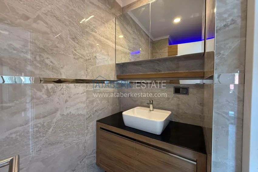 Purchase Modern apartments and penthouses with sea views in Avsallar, Alanya - 2-year installment plan 13 