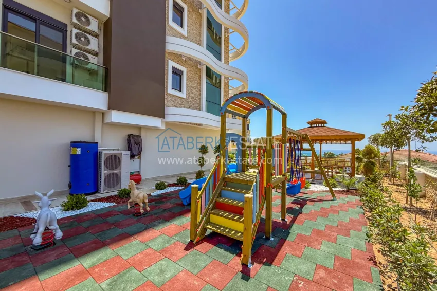 Modern apartments and penthouses with sea views in Avsallar, Alanya - 2-year installment plan 20 