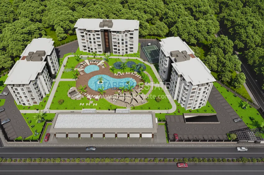 New project - Modern residential complex in Antalya  1 