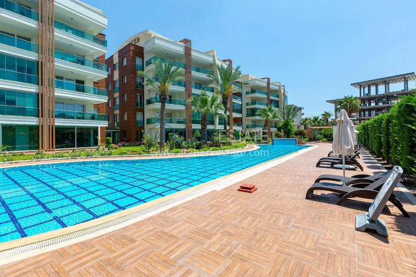 1+1 furnished apartment in Oba, Alanya - glazed balcony, 1st floor  7 