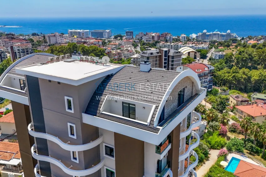 Modern apartments and penthouses with sea views in Avsallar, Alanya - 2-year installment plan 6 