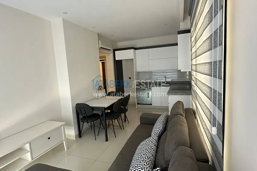 Purchase  New furnished 1+1 apartment with sea view — Kargicak, Alanya, from owner 6 