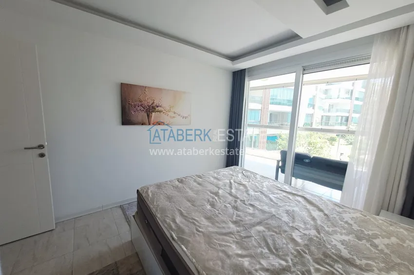 Purchase  1+1 furnished apartment in Oba, Alanya - glazed balcony, 1st floor  9 